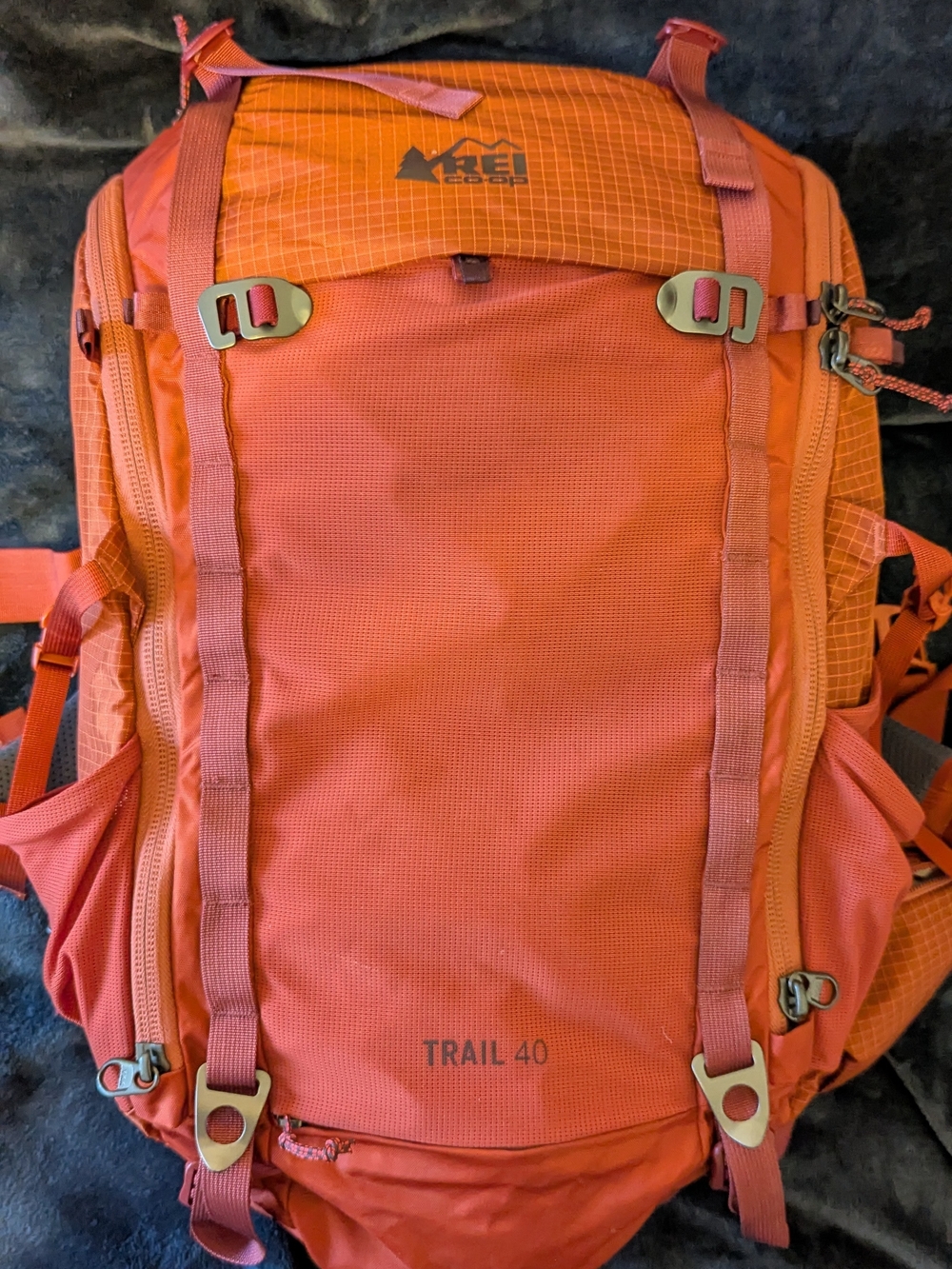 REI Trail 40 Women's Hiking Backpack - Orange